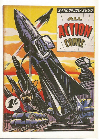 Postal 52724: CAPTAIN SCIENTO de Ron Turner. Coleccion SPACE ACES