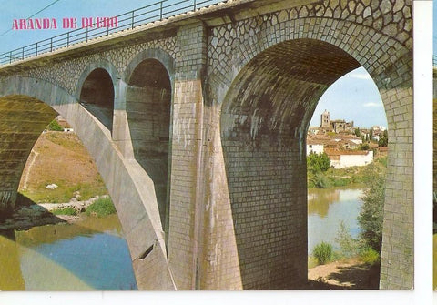 Postal 044783 : Aranda de Duero. Puente sobre el rio Duero
