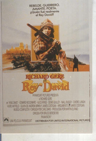 Foto cine 479: Rey David (Richard Gere)