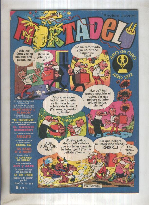 Revista Mortadelo numero 158