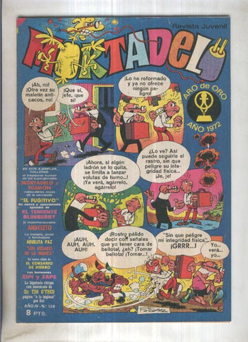 Revista Mortadelo numero 158