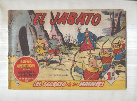 Bruguera: El Jabato numero 144: El secreto de los Hainis