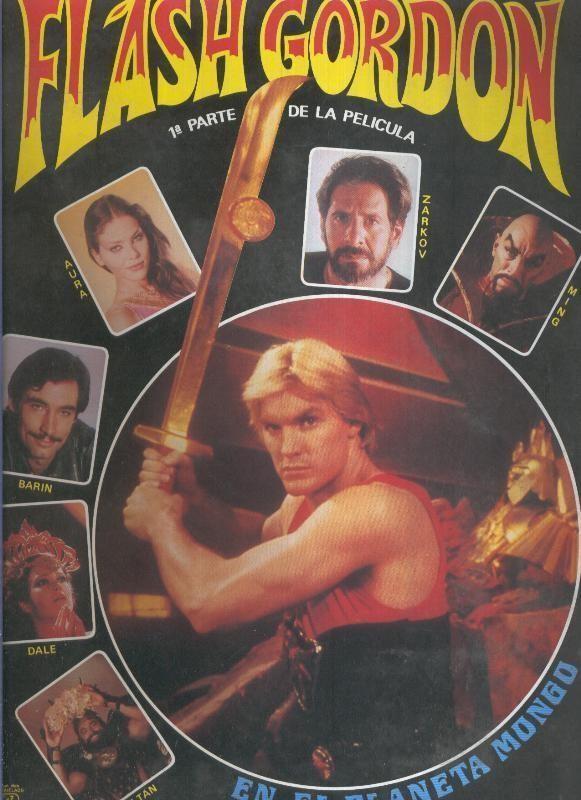 Flash Gordon 1ª parte de la pelicula desplegable): en el planeta Mongo