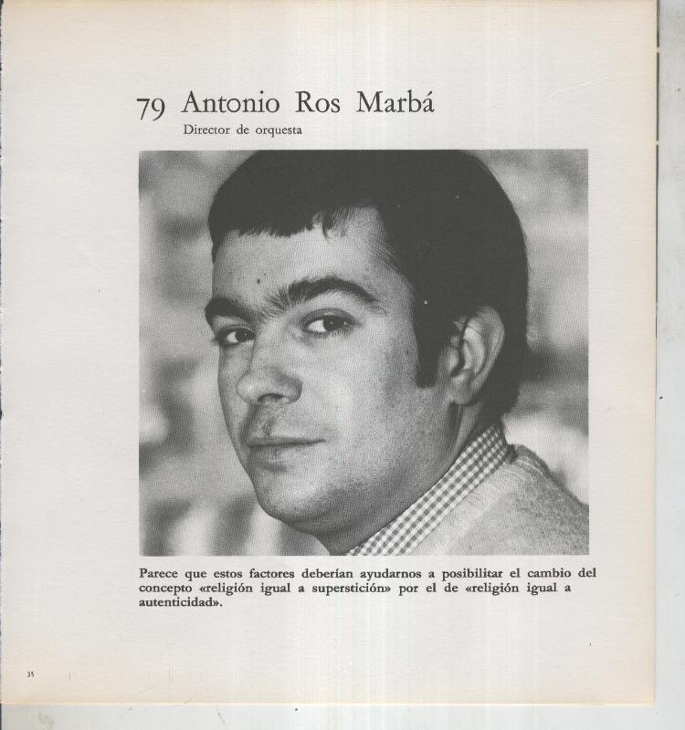 Ficha 079: Antonio Ros Marba: Director de orquesta