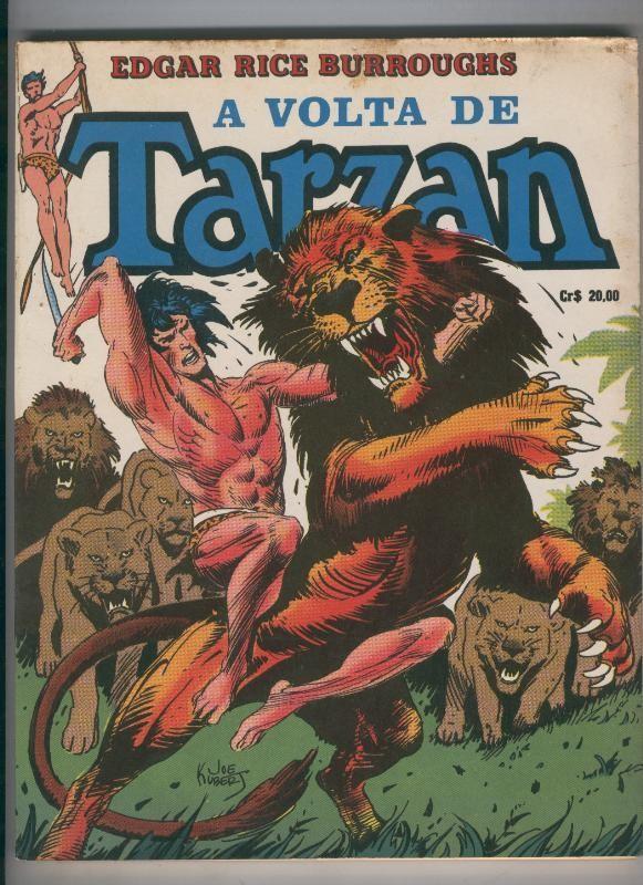 Tarzan A volta de Tarzan (Joe Kubert)
