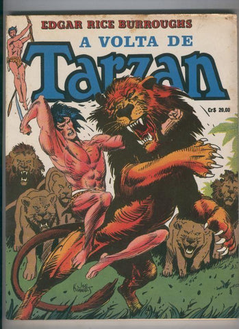 Tarzan A volta de Tarzan (Joe Kubert)