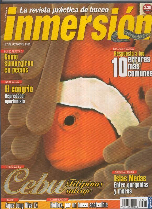 La revista practica del buceo: INMERSION numero 082