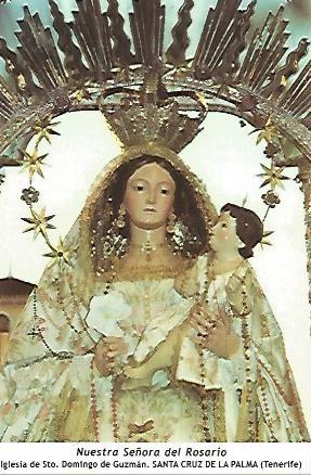 POSTAL 53974: Nuestra Señora del Rosario. Santa Cruz de la Palma Tenerife