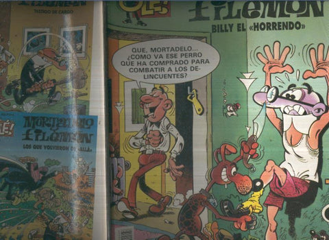 Ole numero 037: Mortadelo y Filemon :Billy el horrendo (cubierta en relieve)