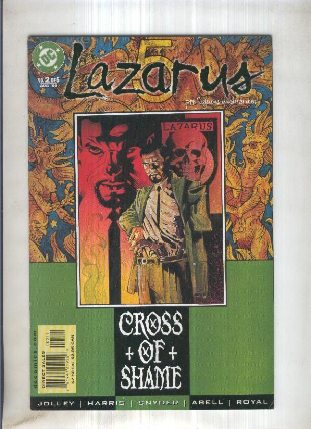 LAZARUS FIVE , Vol.1 No.02: Cross of Shame  (DC 2000)