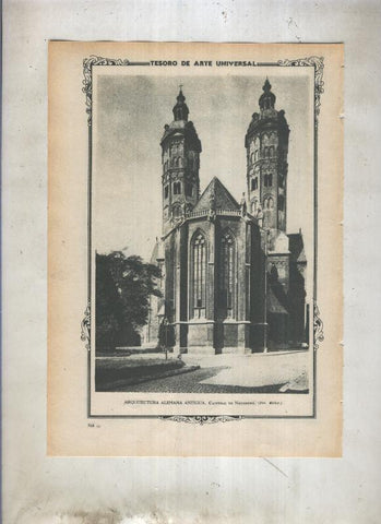 Lamina 004: Catedral de Naumburg en Alemania