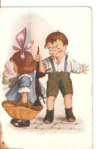 Postal 024021 : Dibujo niños
