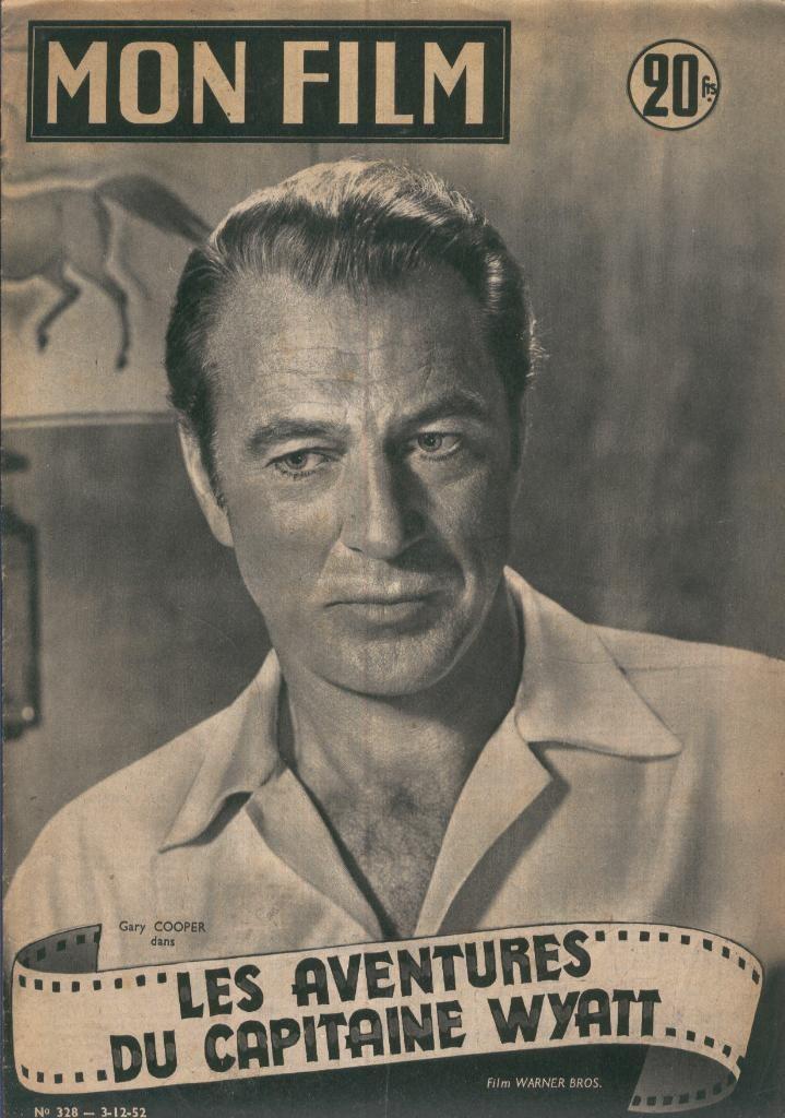 MON FILM Magazine, No.328: LES AVENTURES DU CAPITAINE WYATT (1952)