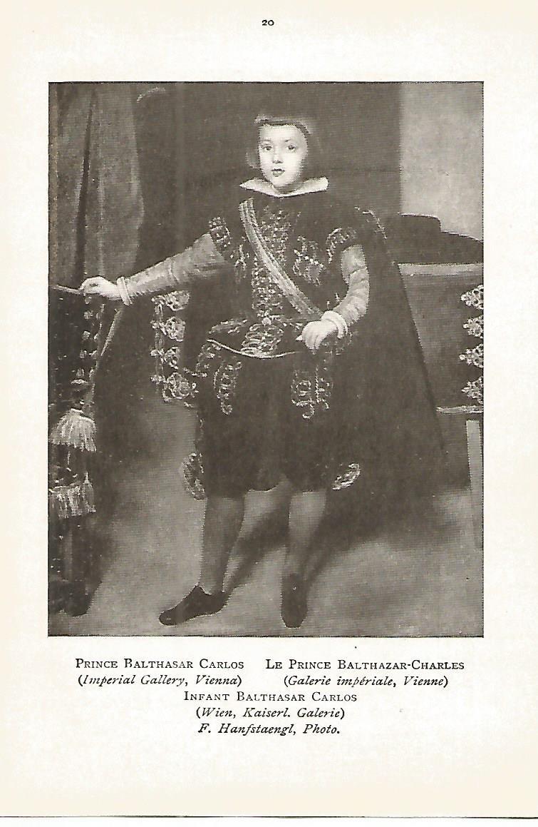 Lamina 009: VELAZQUEZ Principe Baltasar Carlos hijo de Felipe IV