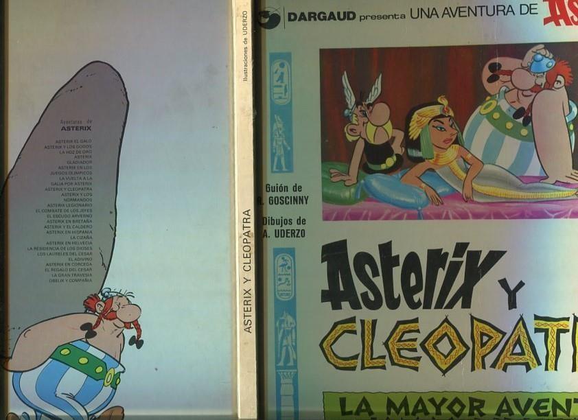 Asterix y Cleopatra (leve marca golpe en sus cantos)