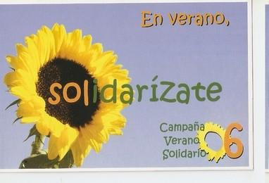Postal 047956 : En verano solidarizate. Campaña Verano Solidario