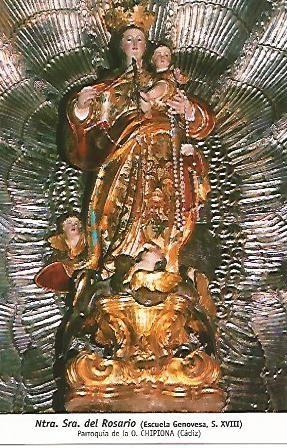 POSTAL 54656: Nuestra Señora del Rosario. Chipiona Cadiz