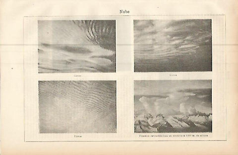LAMINA ESPASA 9606: Tipos de nube