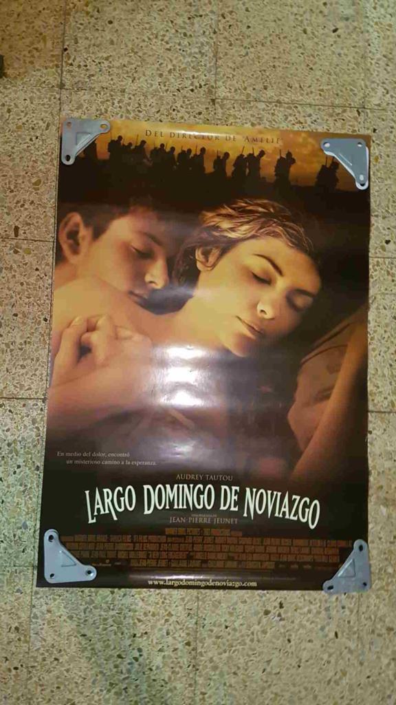 Poster de cine: Largo domingo de noviazgo - Audrey Tautou