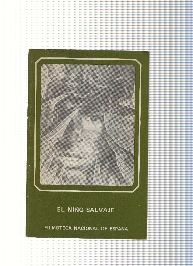 El niño salvaje ( programa-ficha de la pelicula )