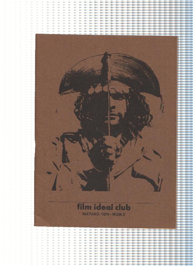 Film ideal club  numero 02, 1970 ( boletin informativo )