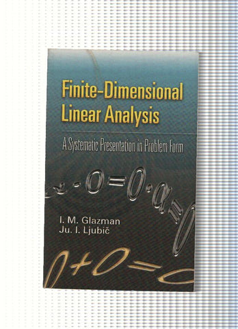 Finite Dimensional Linear Analysis