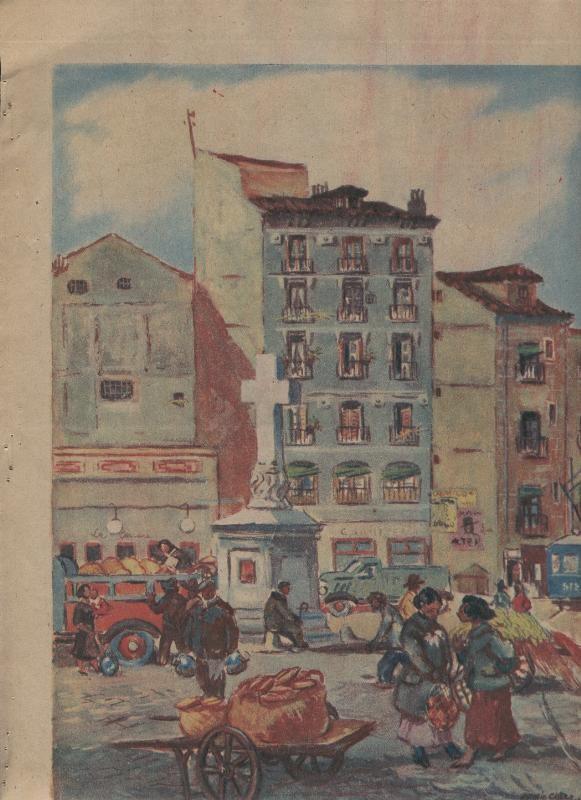 ABC 13 mayo 1956: Madrid: Puerta Cerrada por Antonio Casero
