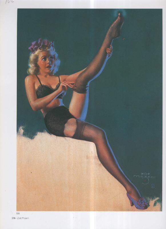 Pin Up lamina 102: Zoe Mozert
