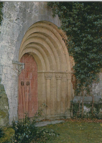 Postal 006942 : Portal Romanico Iglesia de Sant Benet de Bages
