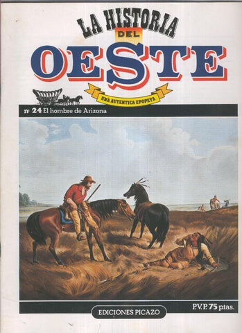 Historia del oeste numero 24: El hombre de arizona