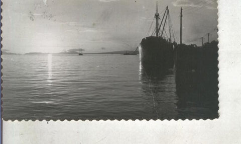 Postal 013948: Puesta de sol sobre las islas Cies de Vigo 