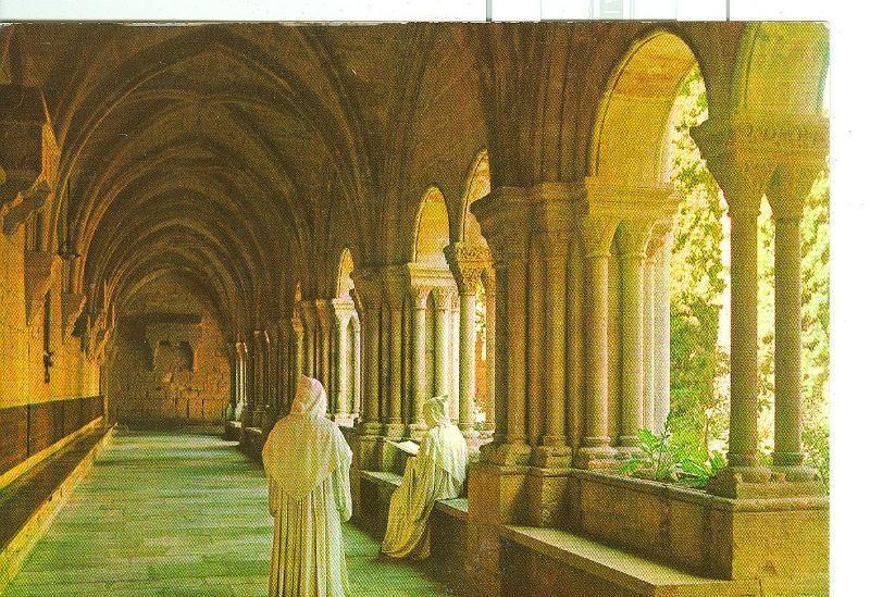 Postal 006557 : Monasterio de Poblet, Claustro