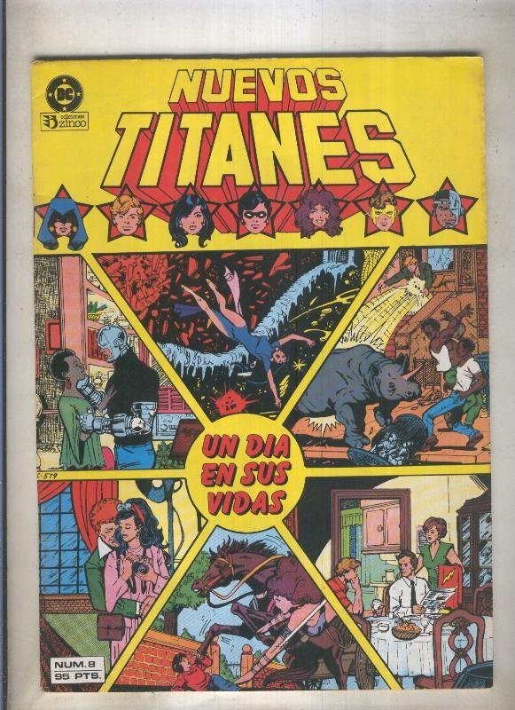 Nuevos Titanes volumen 1 numero 08 (numerado 6 en trasera)