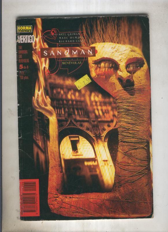Sandman, Las benevolas numero 5, coleccion Vertigo numero 15