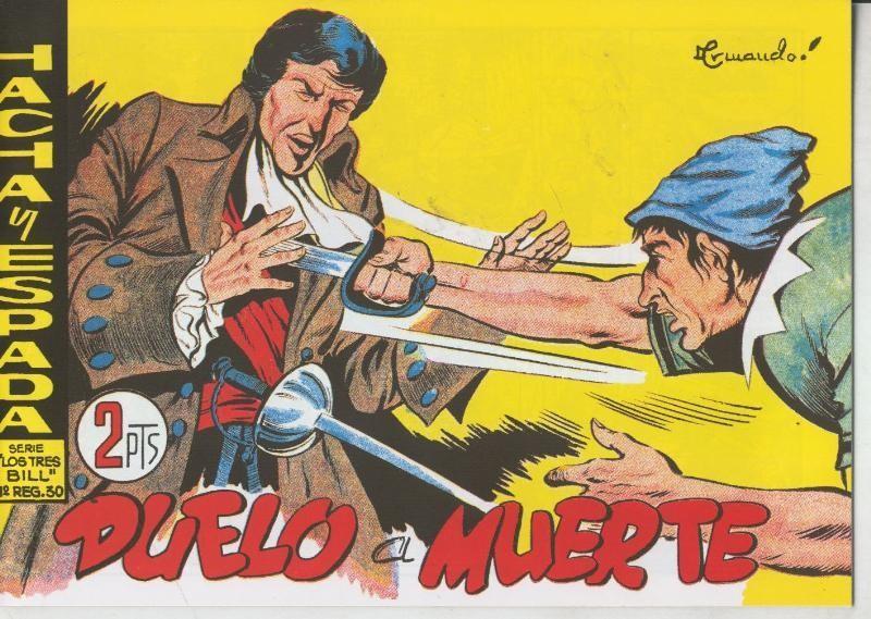 Hacha y Espada facsimil numero 38: Duelo a muerte