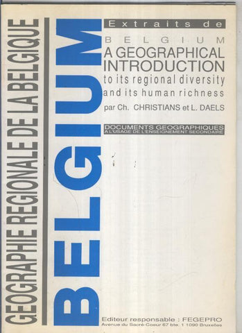 Geographie Regionale de La Belgique