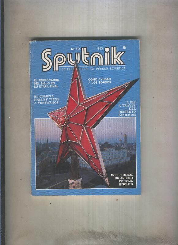 Sputnik. Selecciones de la prensa Sovietica numero 05. mayo 1983