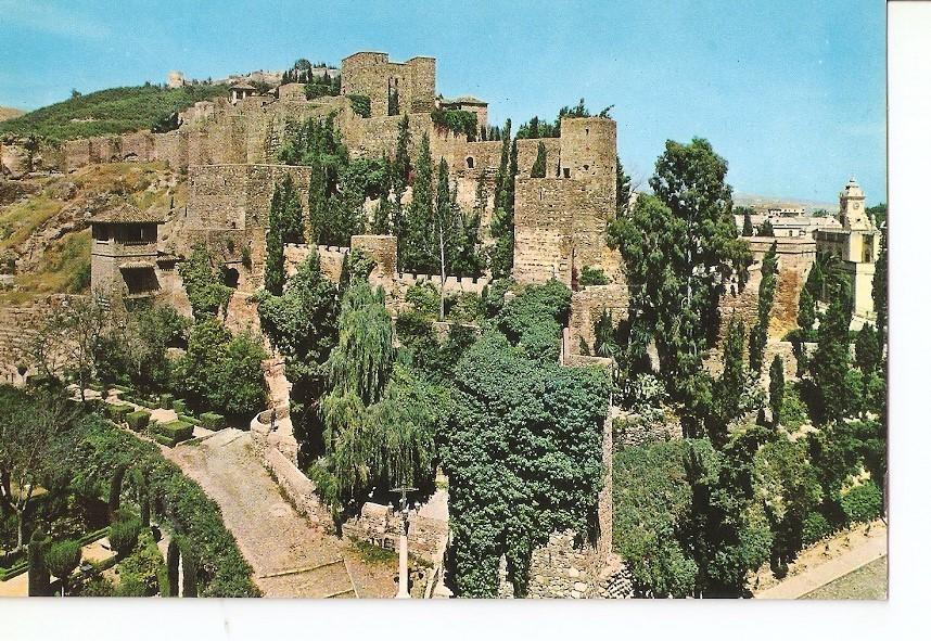 Postal 028636 : Malaga - Alcazaba