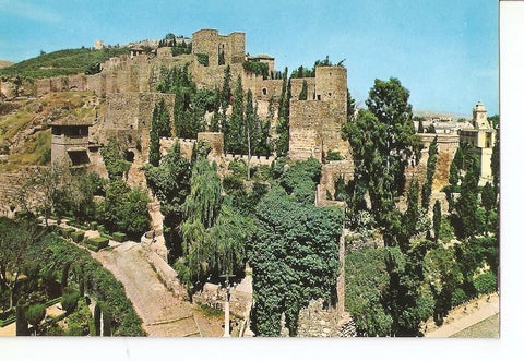 Postal 028636 : Malaga - Alcazaba
