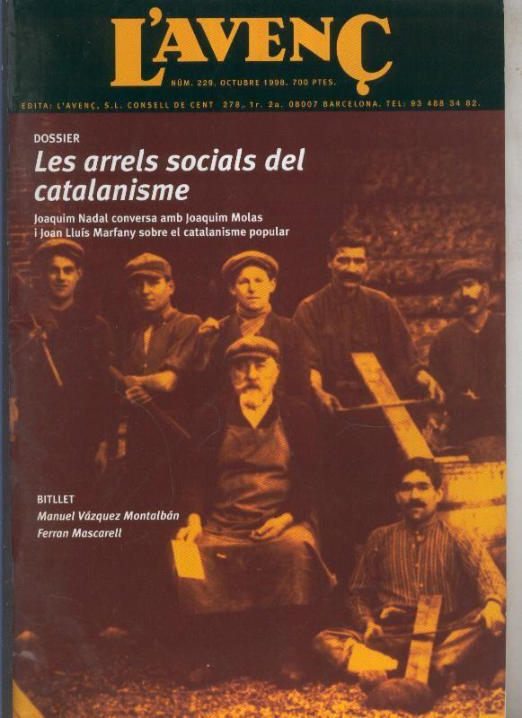 Revistsa L'Avenç numero 229: Solidaridad obrera i la repressio del bienni republica-socialista