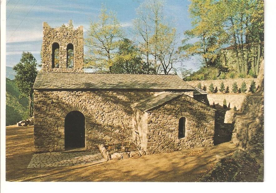 Postal 030090 : Saint Martir le Vieux a mi-chemin entre Casteil et lAbbaye