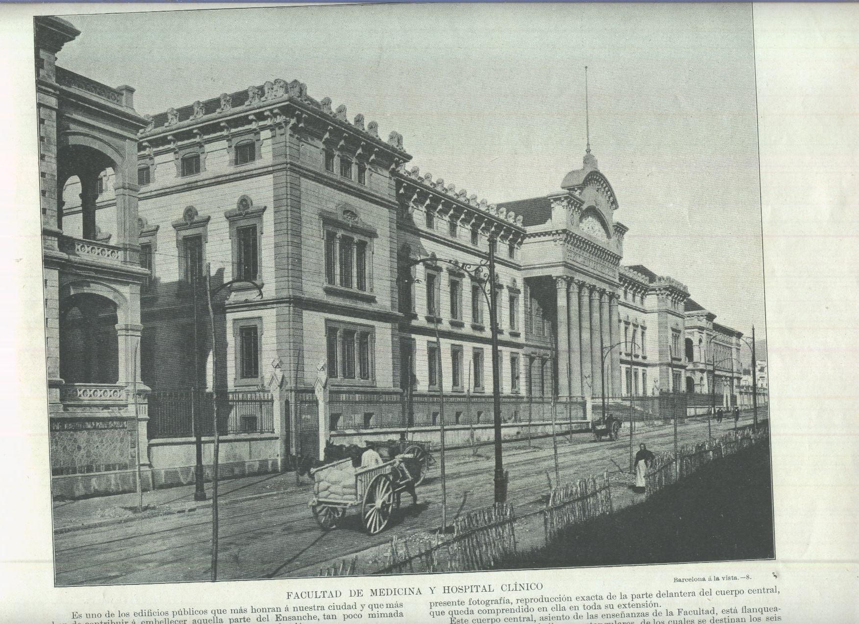Lamina 076: Facultad de Medicina y Hospital Clinico