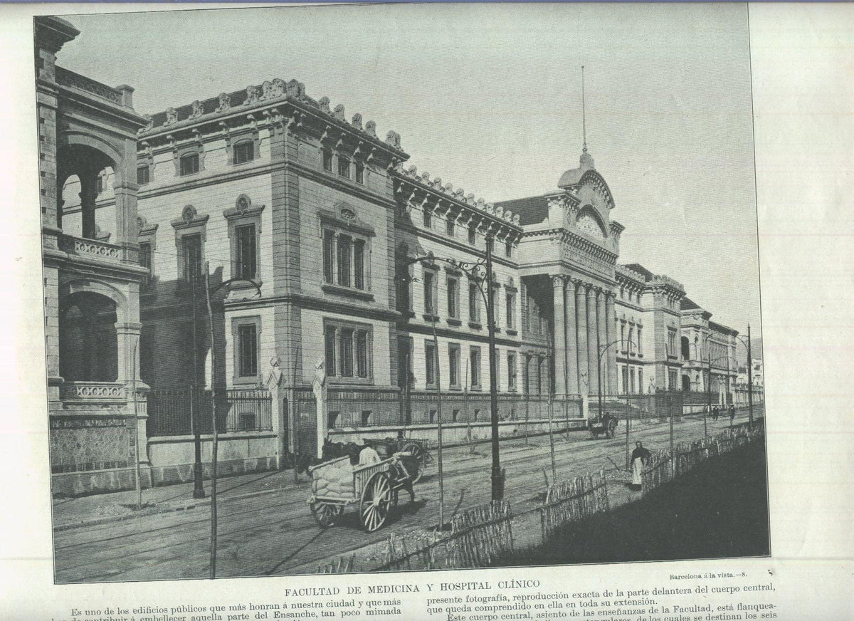 Lamina 076: Facultad de Medicina y Hospital Clinico