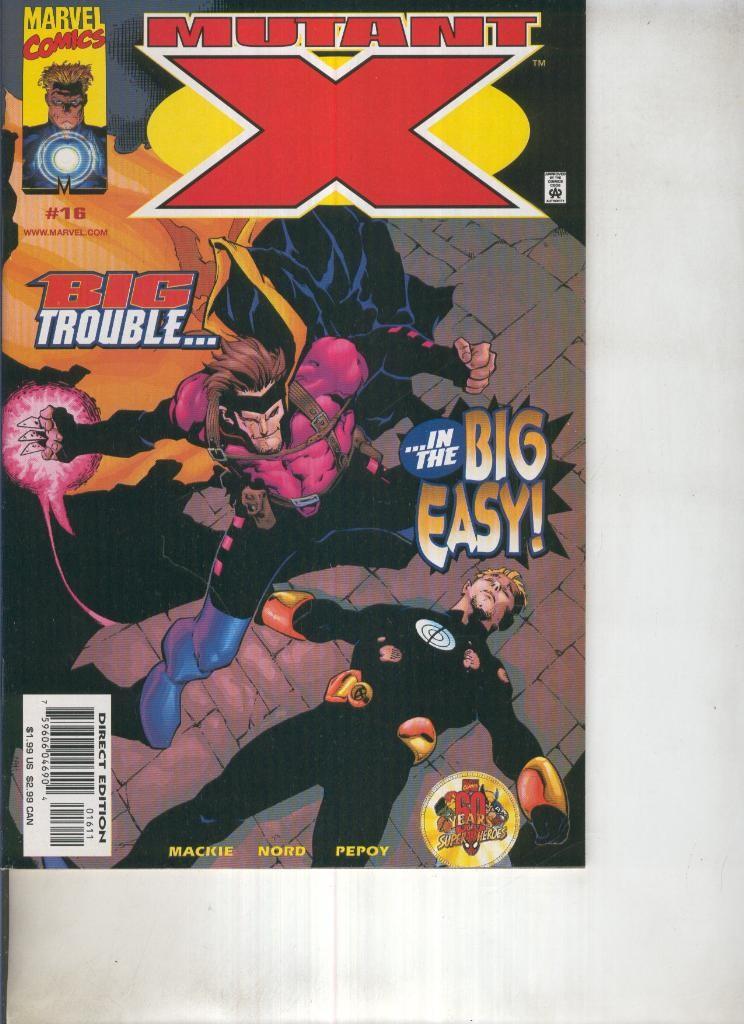 MUTANT X, Vol.1 No.16: God and Man