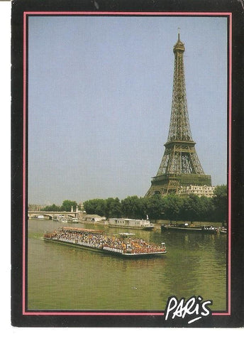 Postal 042354 : La Tour Eiffel la Seine