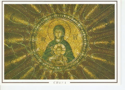 Postal 043766 : Kariye - Museum - Istanbul. The Genealgoy of virgin