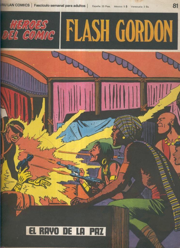 Flash Gordon de Burulan numero 81: El rayo de la paz