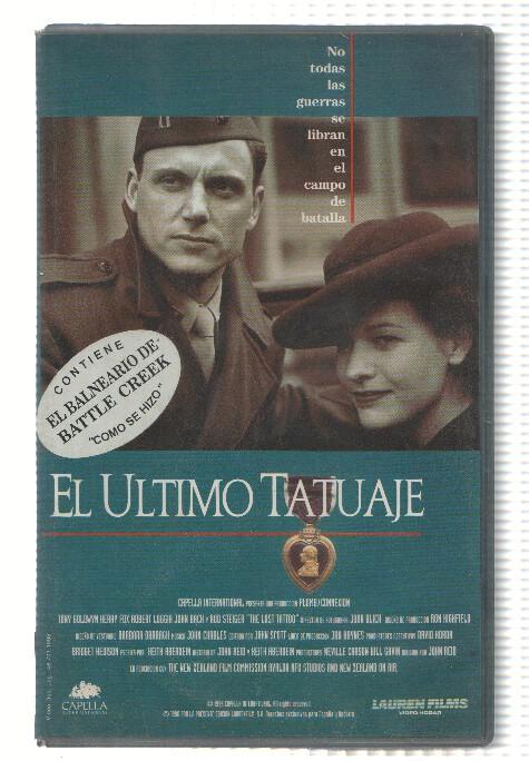 Cine VHS: EL ULTIMO TATUAJE - Tony Goldwyn (Lauren Films)