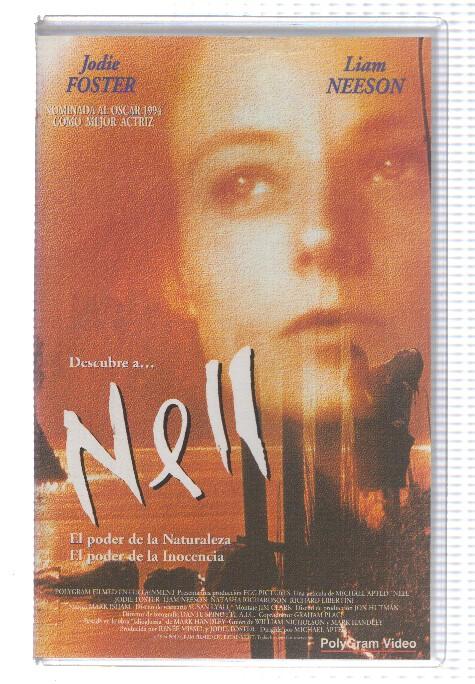 Cine VHS: NELL - Jodie Foster (PolyGram Video)
