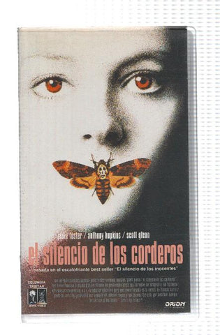 Cine VHS: EL SILENCIO DE LOS CORDEROS - Jodie Foster (Paramount)